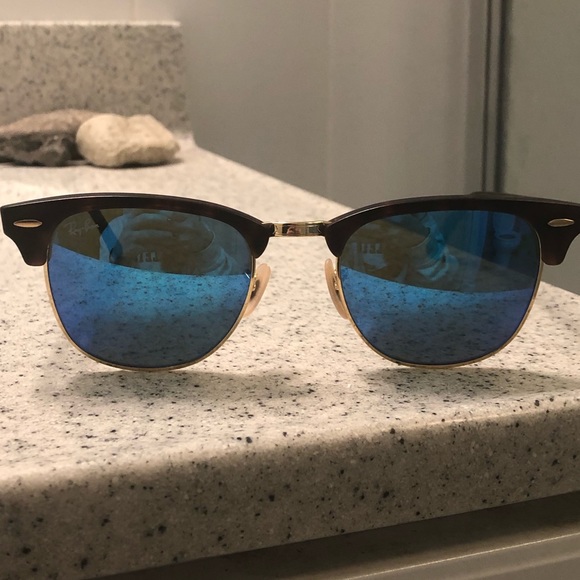 Ray ban club master in blue
